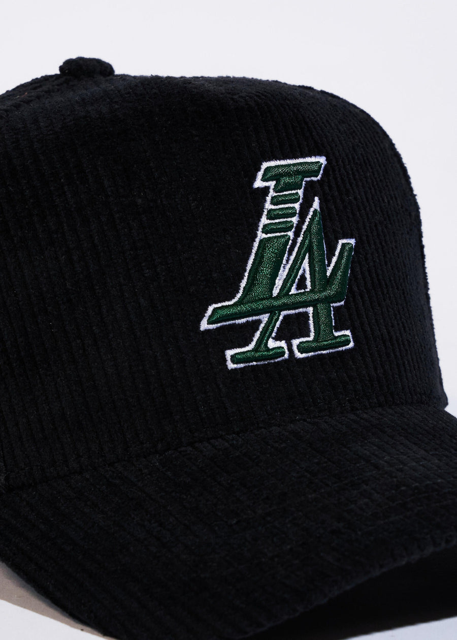 Reference Paradise LA Corduroy Snapback - Black & Green
