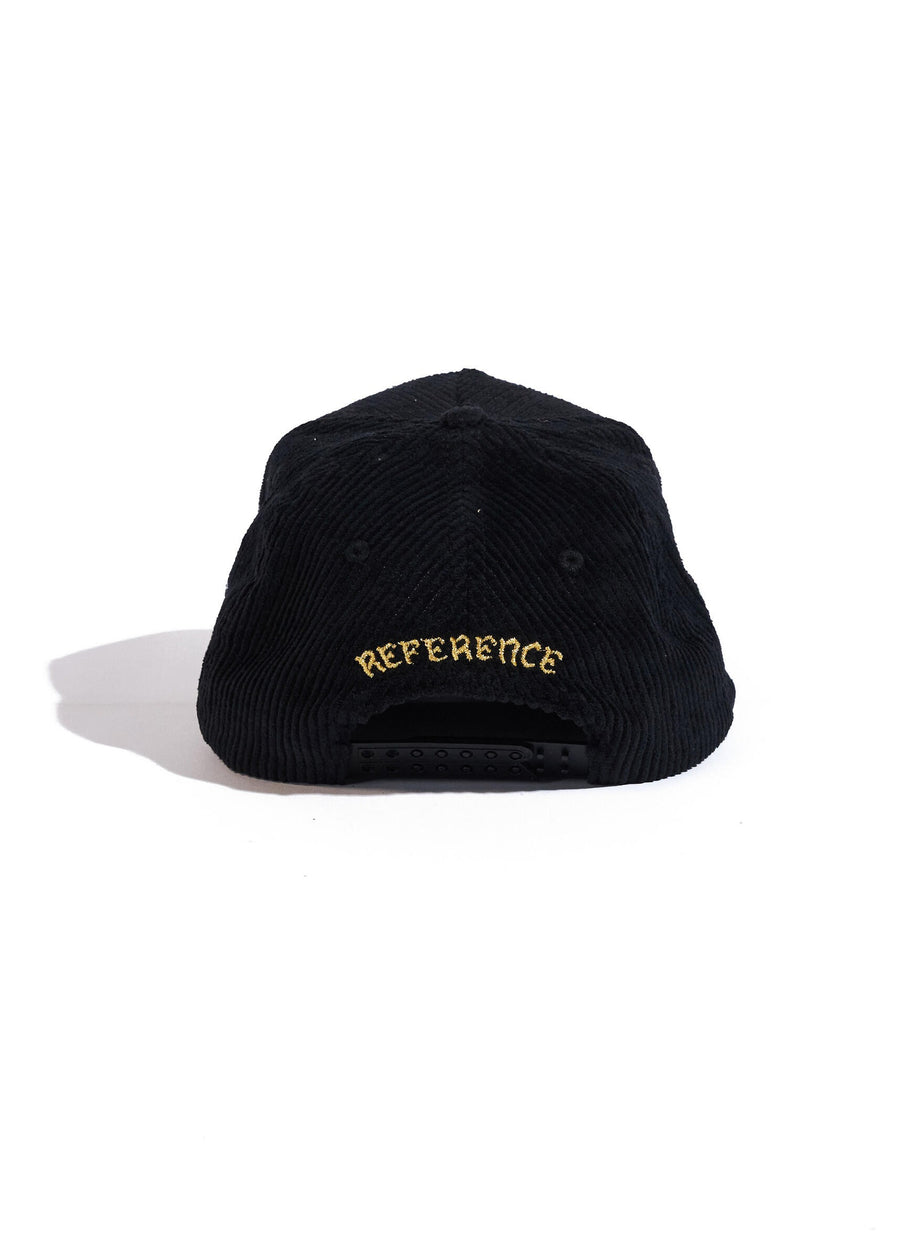 Reference Paradise LA Corduroy Snapback - Black & Green