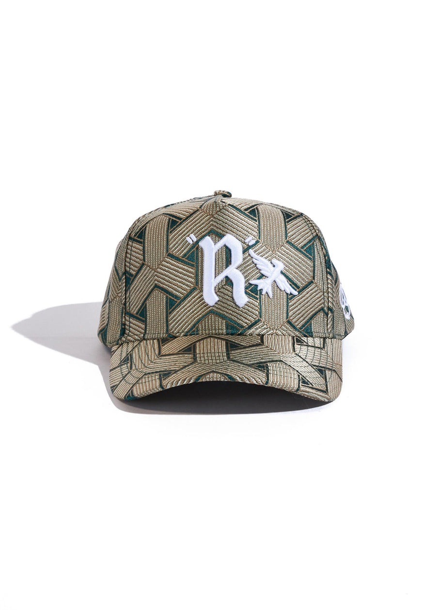 Reference Luxe Snapback - Green Geometric