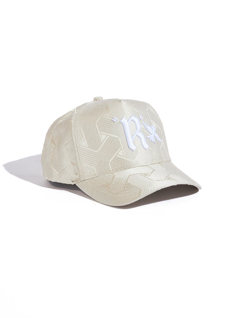 Reference Luxe Snapback - Silver Geometric