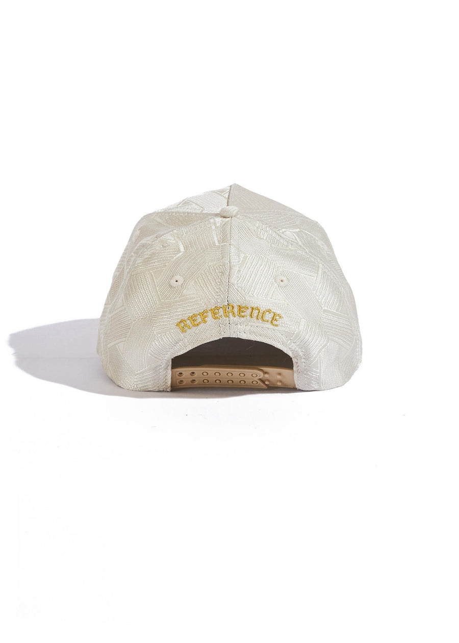 Reference Luxe Snapback - Silver Geometric