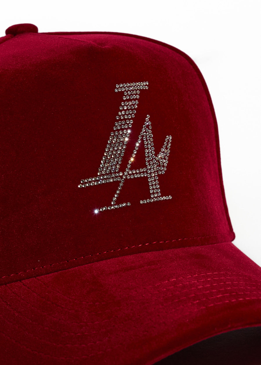 Reference LA Paradise Snapback - Burgundy Velour