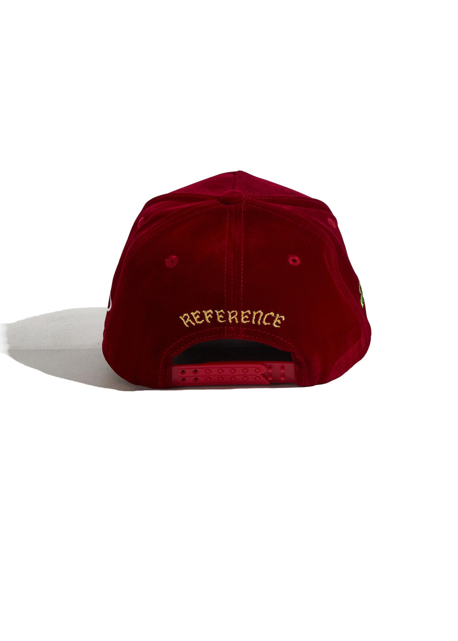 Reference LA Paradise Snapback - Burgundy Velour