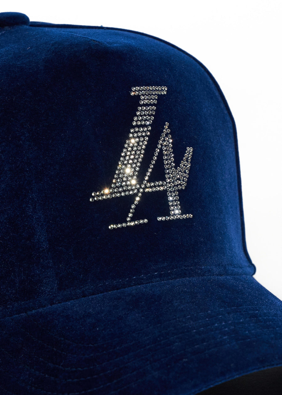 Reference LA Paradise Snapback - Navy Velour