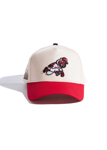 Reference Cincy Snapback - Cream/Red