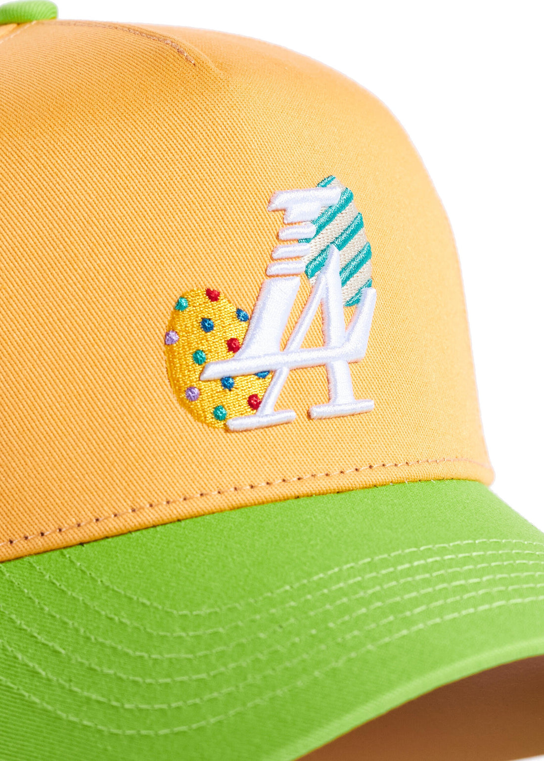 Reference LA Paradise Easter Snapback - Orange/Green