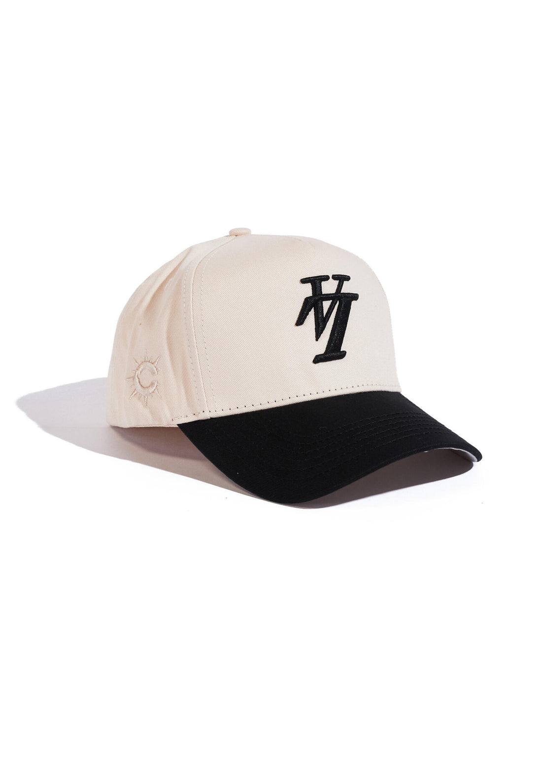 Reference x Capanova LA Upside-Down Snapback - Cream/Black