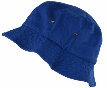 Plain Bucket Hat - Royal Blue