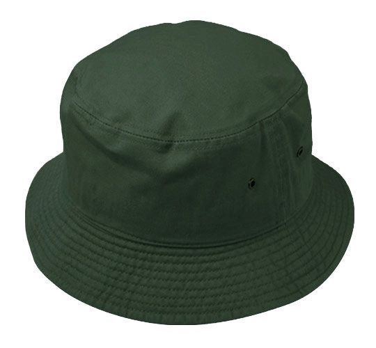 Plain Bucket Hat - Hunter Green