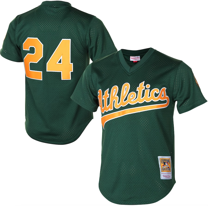 Mitchell & Ness: Cooperstown Jersey Oakland A's (Rickey Henderson)