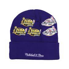 Mitchell & Ness Finals Logo Knit Beanie Los Angeles Lakers