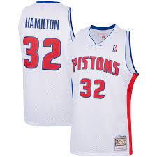 Mitchell & Ness: Hardwood Classic Detroit Pistons Jersey (Richard Hamilton)