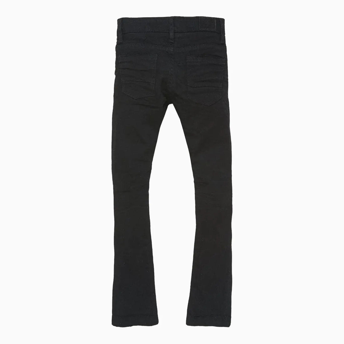 Jordan Craig Collection: Martin Stacked Jeans With Shreds [Black]