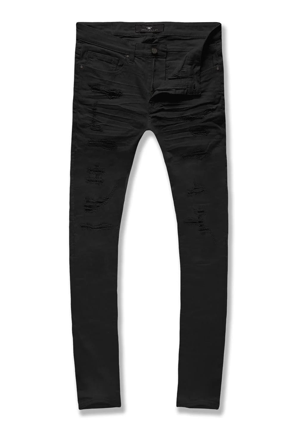 Jordan Craig Collection: Ross Fit Denim With Shreds (Black)