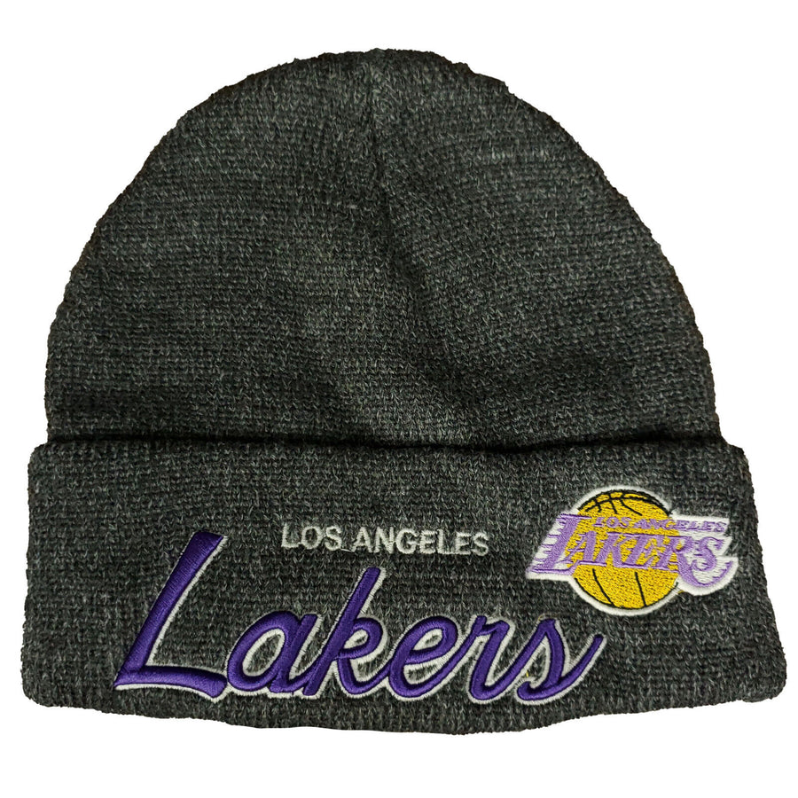Mitchell & Ness Los Angeles Lakers Glow in the Dark Beanie