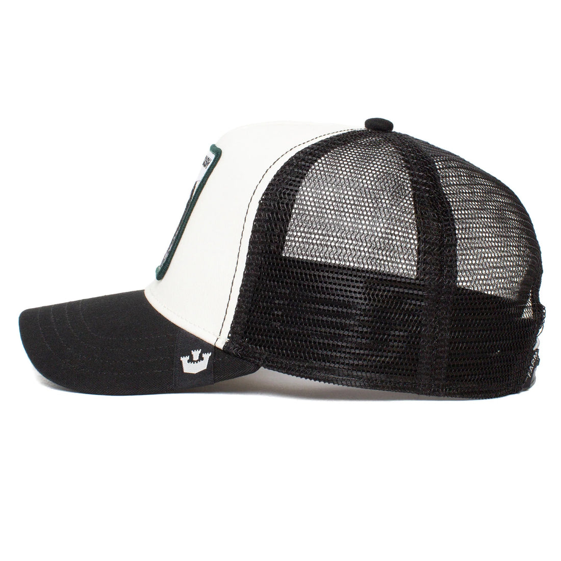 Goorin Bros Cash Cow Trucker Snapback - White / Black