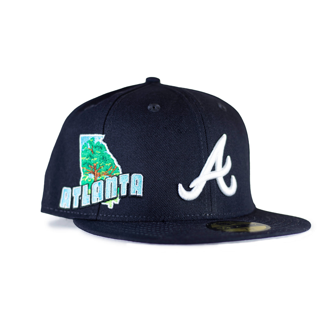 New Era Atlanta Braves 5950 Stateview - Navy