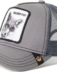Goorin Bros The Silver Fox Trucker Snapback - Grey