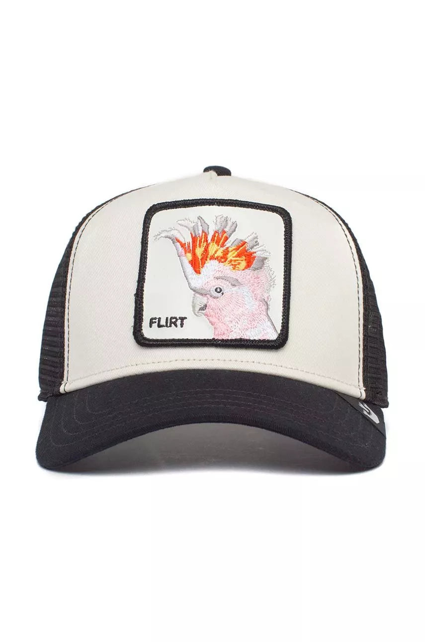 Goorin Bros The Flirty Bird Trucker Snapback -White