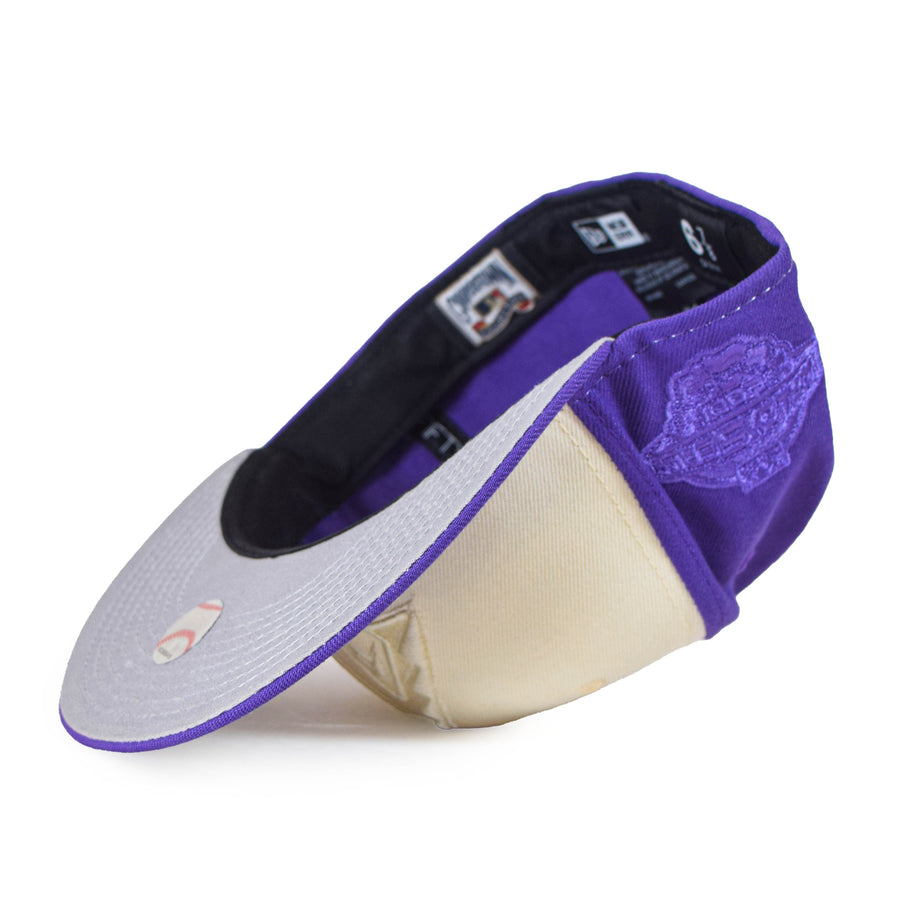 New Era Arizona Diamondbacks "Tonal 2Tone" 59Fifty Fitted - Cream/Purple