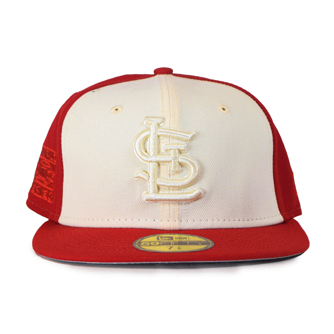 New Era St. Louis Cardinals "Tonal 2Tone" 59Fifty Fitted - Cream/Red