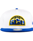 New Era Denver Nuggets 2Tone 59Fifty Fitted - White/Blue