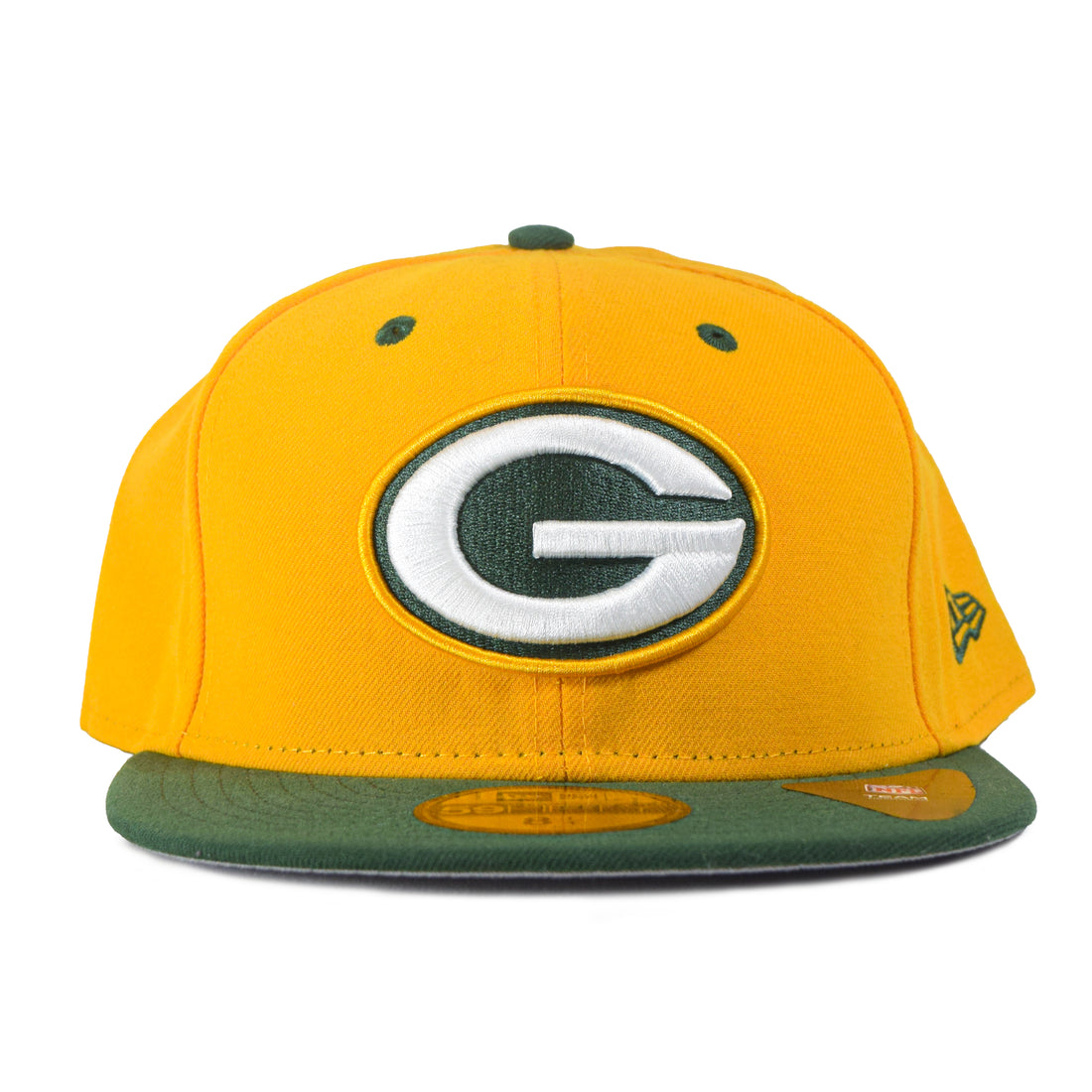 New Era Green Bay Packers 2Tone 59Fifty Fitted - Yellow/Green