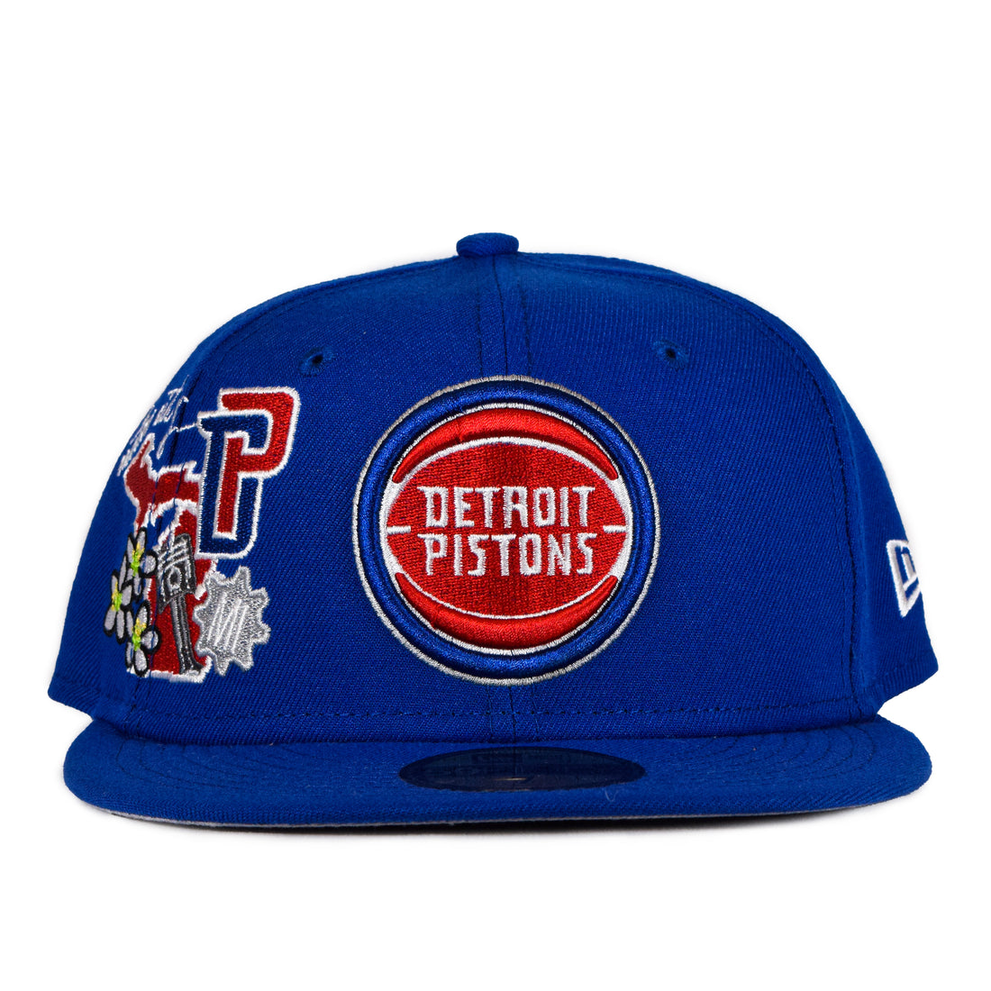 New Era Detroit Pistons "State Patch" 59Fifty Fitted - Blue