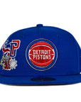 New Era Detroit Pistons "State Patch" 59Fifty Fitted - Blue