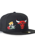 New Era Chicago Bulls "Crown Champs" 59Fifty Fitted - Black