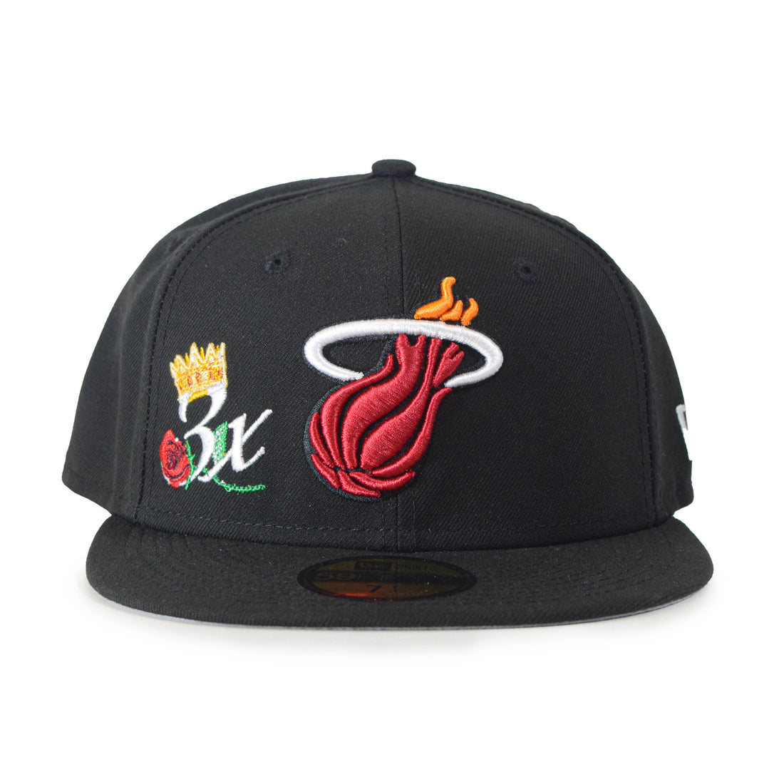 New Era Miami Heat "Crown Champs" 59Fifty Fitted - Black