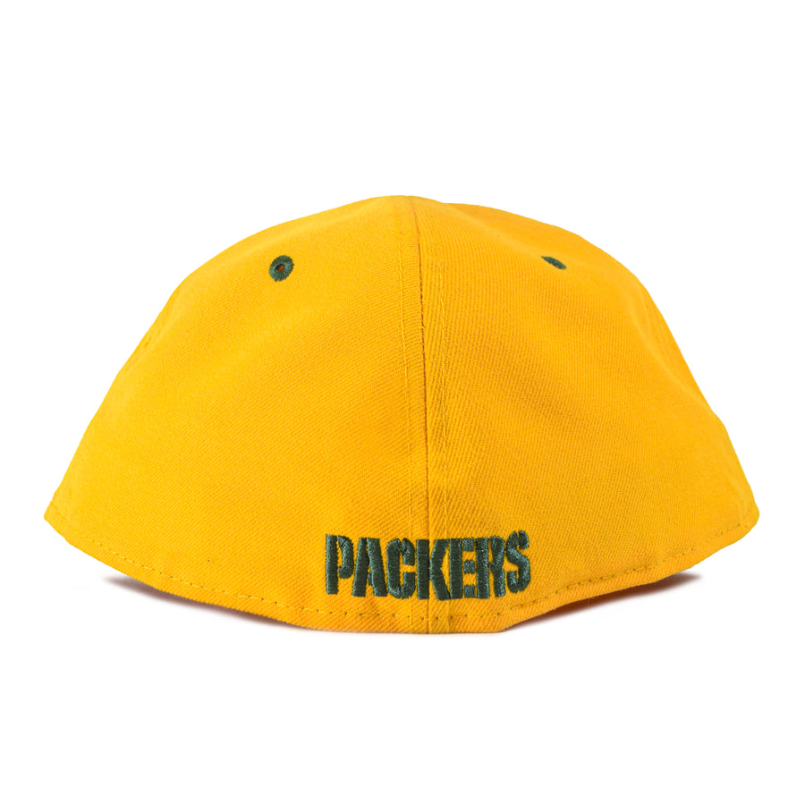 New Era Green Bay Packers 2Tone 59Fifty Fitted - Yellow/Green