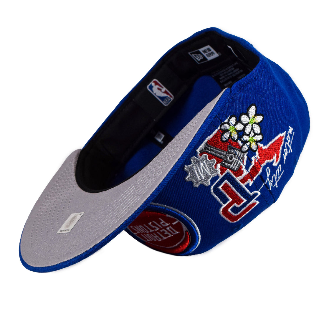 New Era Detroit Pistons "State Patch" 59Fifty Fitted - Blue