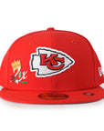 New Era Kansas City Chiefs "Crown Champs" 59Fifty Fitted - Red