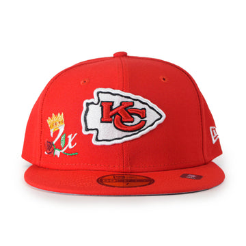 New Era Kansas City Chiefs "Crown Champs" 59Fifty Fitted - Red