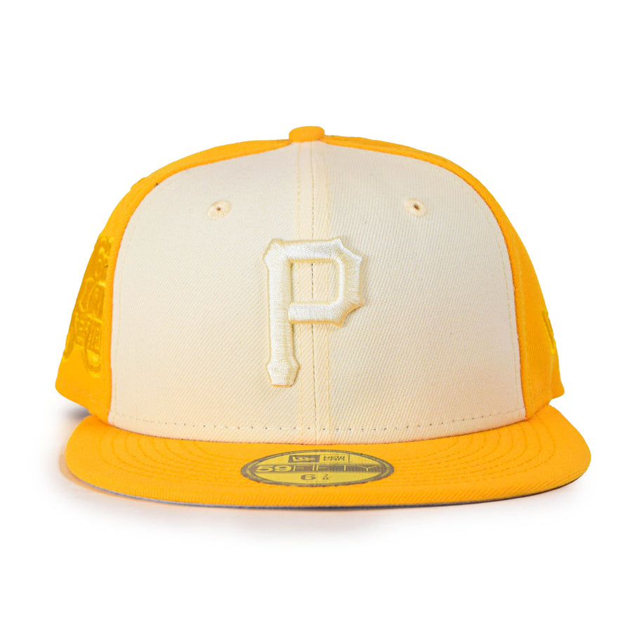 New Era Pittsburgh Pirates "Tonal 2Tone" 59Fifty Fitted - Cream/Yellow