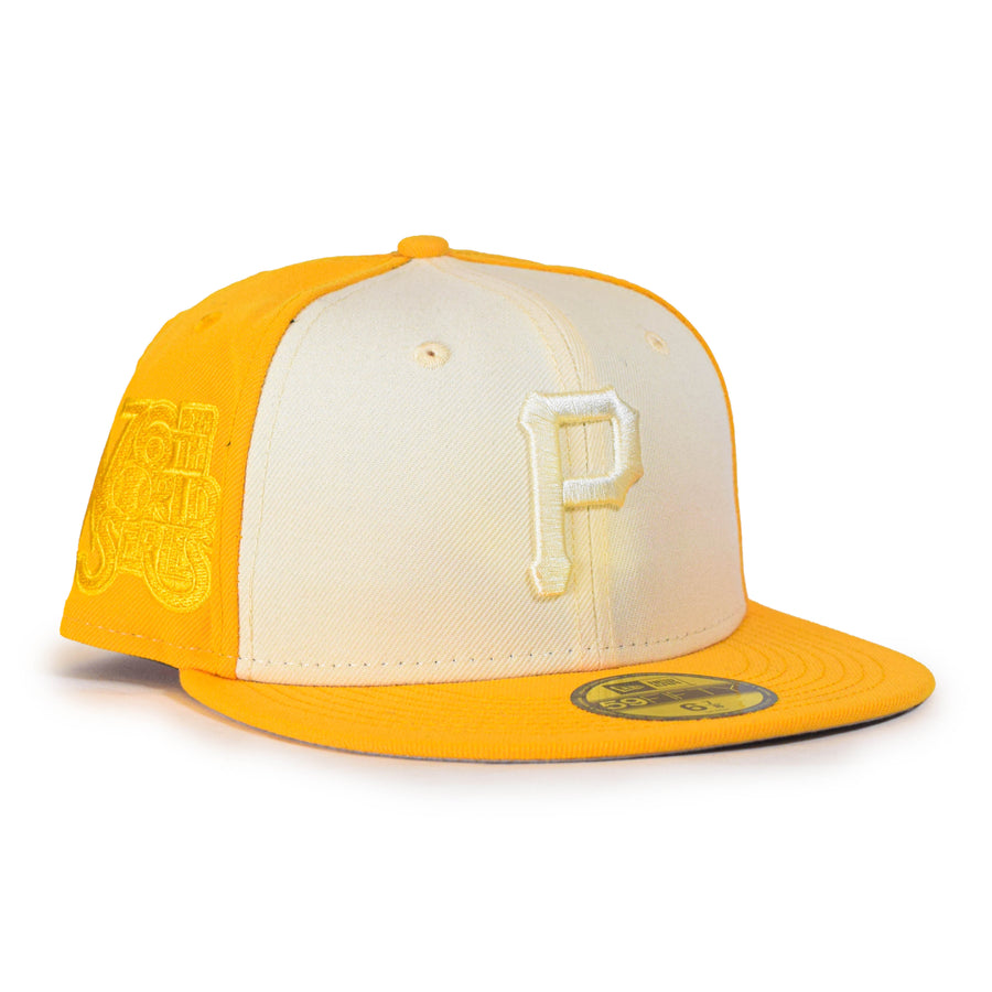 New Era Pittsburgh Pirates "Tonal 2Tone" 59Fifty Fitted - Cream/Yellow
