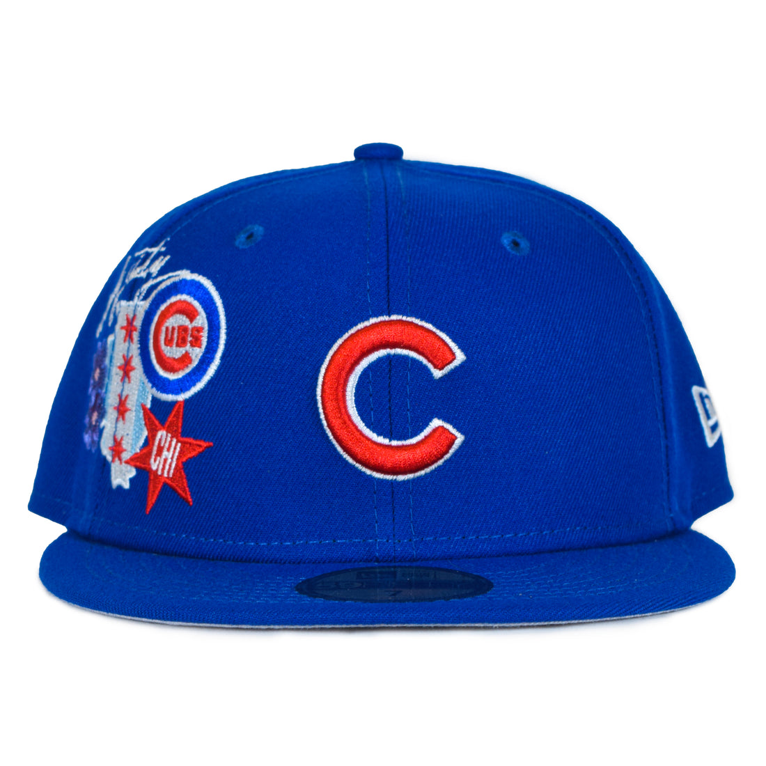 New Era Chicago Cubs "State Patch" 59Fifty Fitted - Blue