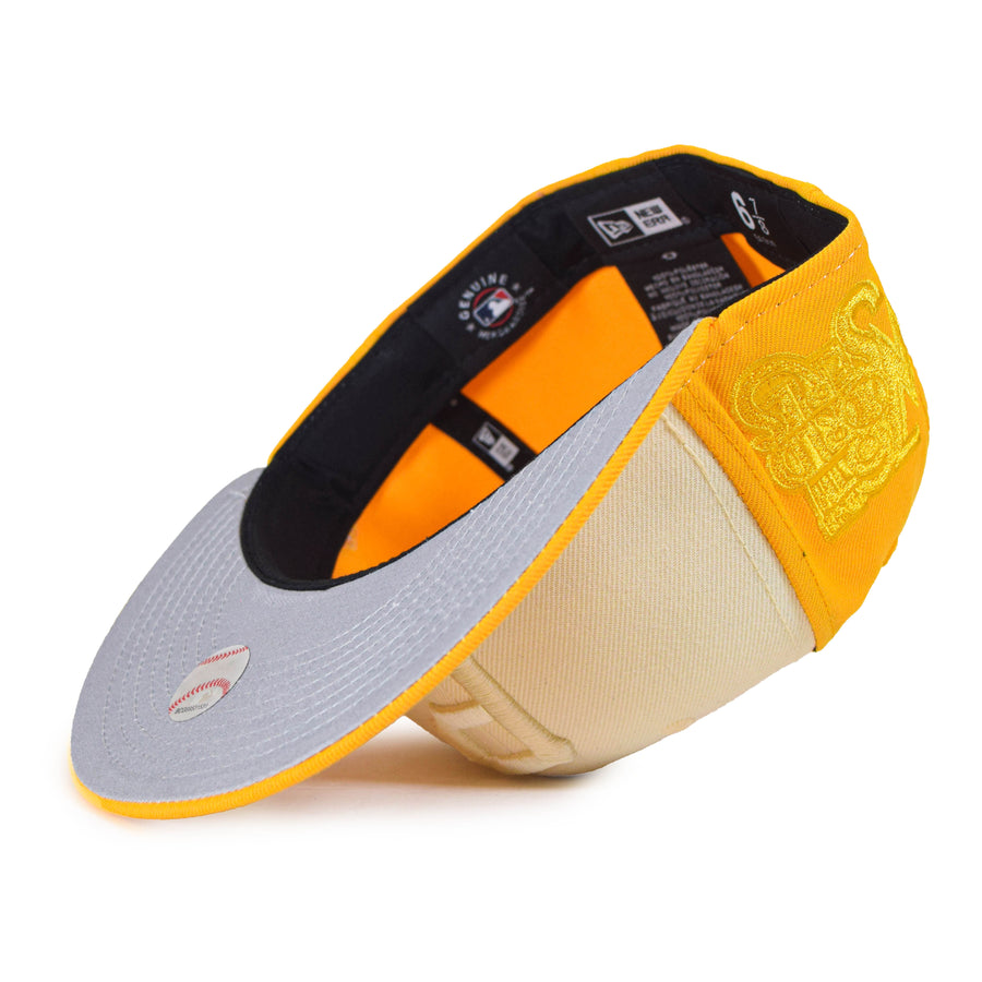 New Era Pittsburgh Pirates "Tonal 2Tone" 59Fifty Fitted - Cream/Yellow