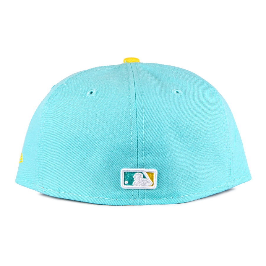 New Era New York Yankees 59 Fifty Fitted - Mint/Yellow