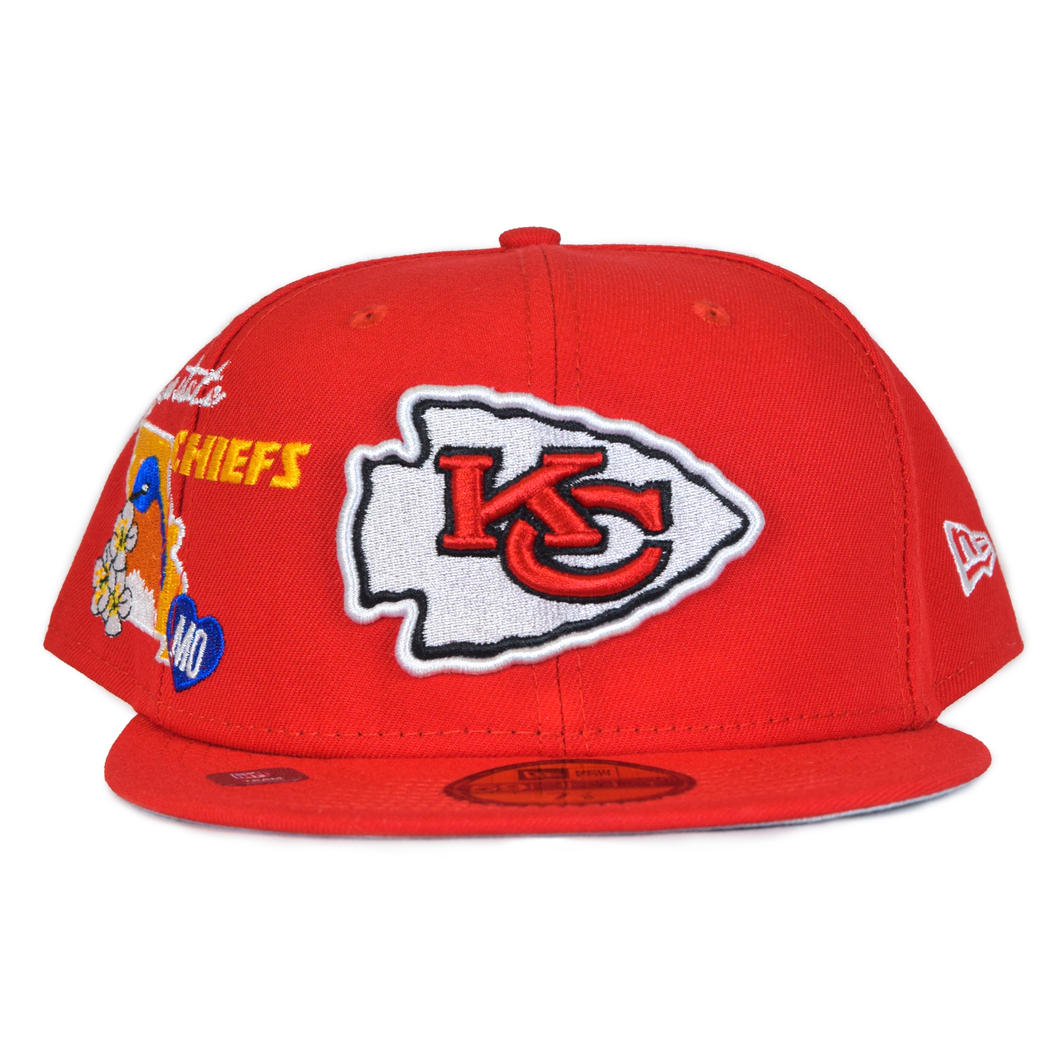 キャップ NFL Kansas City Chiefs parka & cap Kansas City Chiefs 2024 New Era Locker Room Conference