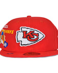 New Era Kansas City Chiefs "State Patch" 59Fifty Fitted- Red