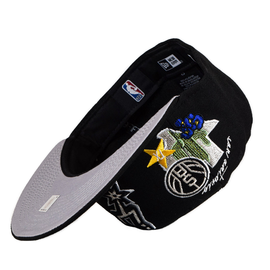 New Era San Antonio Spurs "State Patch" 59Fifty Fitted - Black