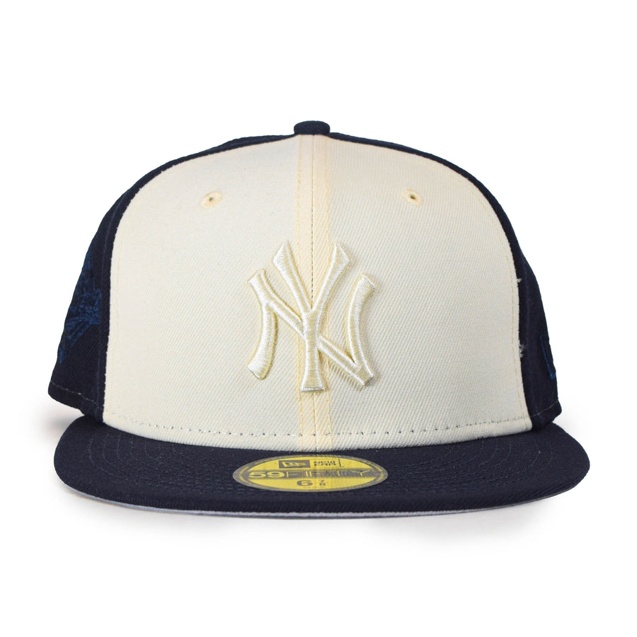 New Era New York Yankees "Tonal 2Tone" 59Fifty Fitted - Cream/Navy