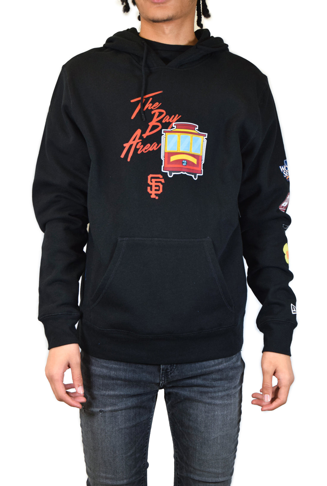 New Era San Francisco Giants Street Car Hoodie - Black/Orange