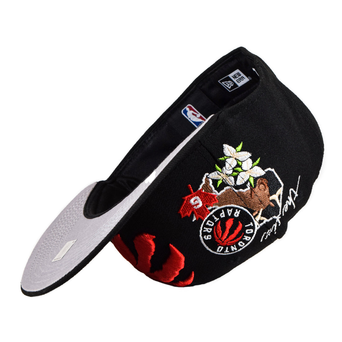 New Era Toronto Raptors "State Patch" 59Fifty Fitted - Black