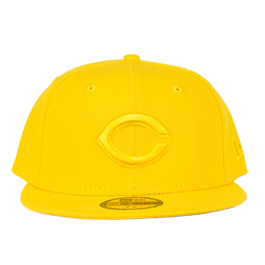 New Era Cincinnati Reds 59Fifty Fitted - All Yellow