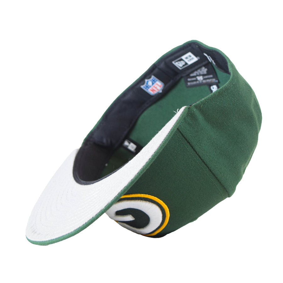 New Era Green Bay Packers 59Fifty Fitted - Green/Yellow Back Logo