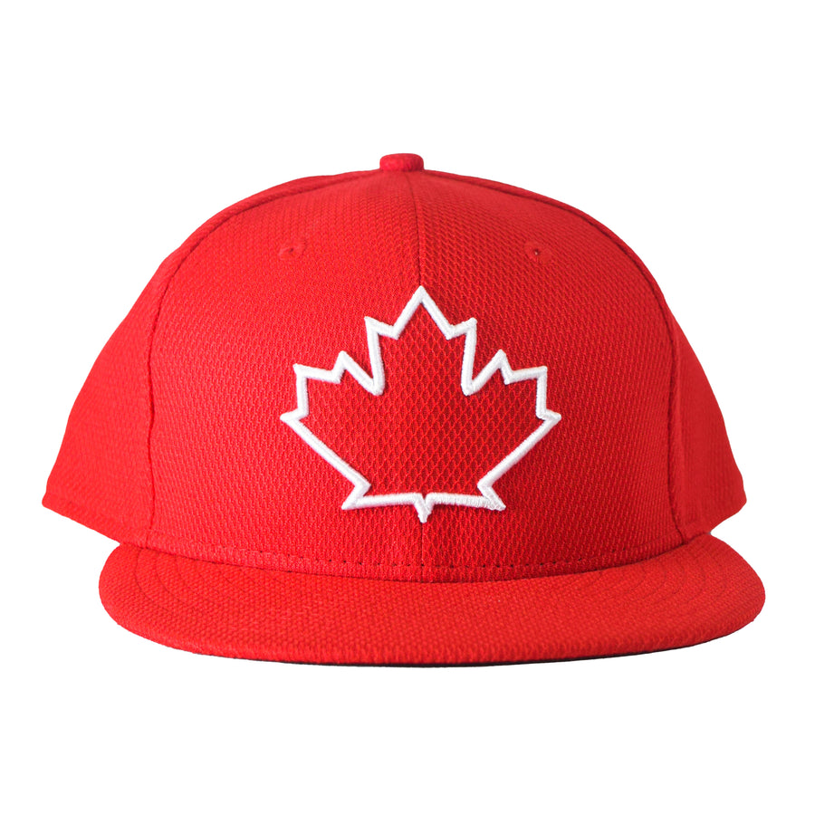 New Era Toronto Blue Jays 59Fifty Fitted - Red/Leaf Logo