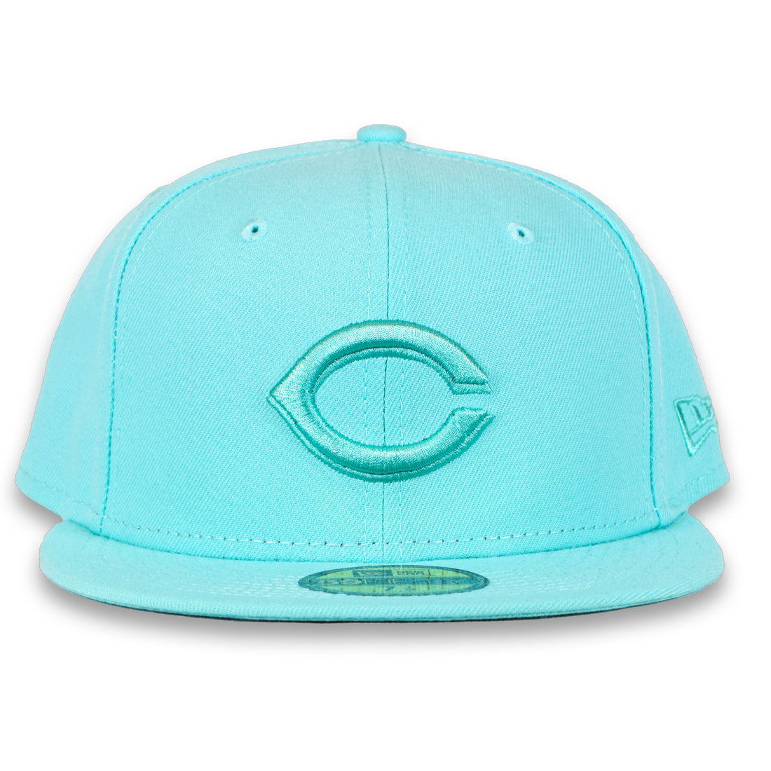 New Era 59Fifty Fitted Cap: Cincinnati Reds [Mint-Tonal]